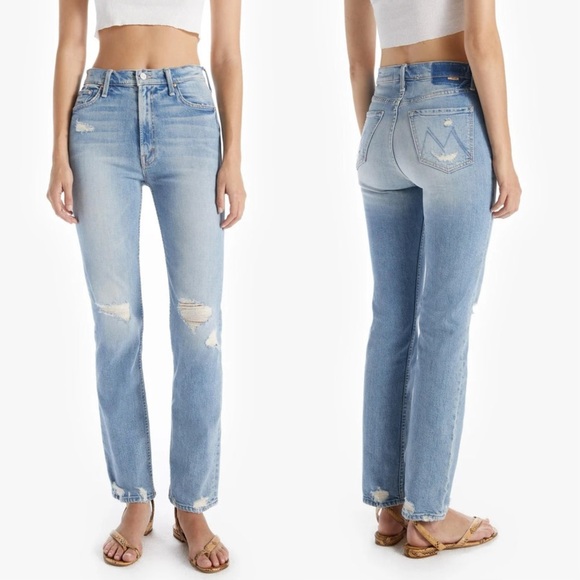 MOTHER SUPERIOR High Waisted Rider Skimp‎ Jeans, The Confession Wash - Picture 11 of 11